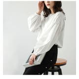 Tシャツ タックスリーブ ぽわん袖 | La-gemme | 詳細画像8