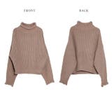 大好評につき再販開始ハイネック ボリュームニット ざっくりニット | La-gemme | 詳細画像14