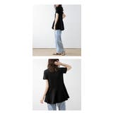 トップス ペプラム フレア | La-gemme | 詳細画像13