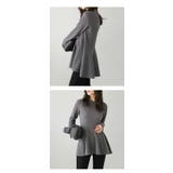 トップス ペプラム フレア | La-gemme | 詳細画像7