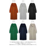 プリーツワンピース フード シフォン | La-gemme | 詳細画像3