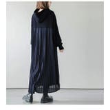 プリーツワンピース フード シフォン | La-gemme | 詳細画像10