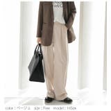 ペインター タック ワイドパンツ | La-gemme | 詳細画像5