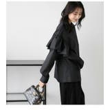 トップス ラッフルフリル ブラウス | La-gemme | 詳細画像6