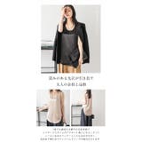 日本製 ノースリーブ タンクトップ | La-gemme | 詳細画像3 