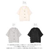 シアー ジャガード シャツジャケット | La-gemme | 詳細画像3