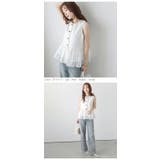 前後2way ペプラムベスト ティアードフリル | La-gemme | 詳細画像5