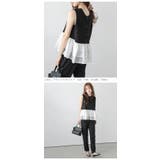 前後2way ペプラムベスト ティアードフリル | La-gemme | 詳細画像8