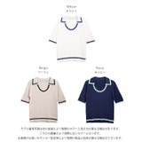 ポロニット サマーニット Uネック | La-gemme | 詳細画像3 