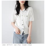 ポロニット ポロ襟 サマーニット | La-gemme | 詳細画像5