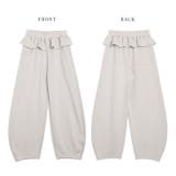 カーブパンツ スウェットパンツ ルーズ | La-gemme | 詳細画像14