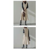 サロペット ジャンパースカート ウール混 | La-gemme | 詳細画像12