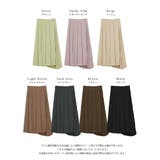 プリーツラップスカート プリーツスカート レディース | La-gemme | 詳細画像3