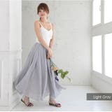 韓国ファッション フレアスカート リネン | La-gemme | 詳細画像15 
