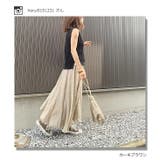 韓国ファッション フレアスカート リネン | La-gemme | 詳細画像30 