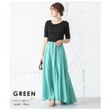 韓国ファッション フレアスカート リネン | La-gemme | 詳細画像6 