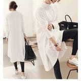 新色追加！待望の再販 ロングカットソー レディース | La-gemme | 詳細画像16 