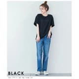 立体ロゴ刺繍Tシャツ Tシャツ ロゴT | La-gemme | 詳細画像12 
