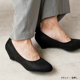 ブラック(型押し) | 2024秋冬新色 パンプス ALETTA | La luna