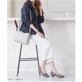 グレー（スエード） | パンプス ラウンドトゥ 3 | La luna 