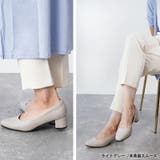 ライトグレー(本革風スムース) | パンプス ALETTA 4 | La luna