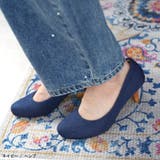 ネイビー（ヘンプ） | パンプス ALETTA ラウンドトゥ | La luna 