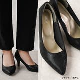 ブラック(箔押し) | 2025春夏新色 パンプス ALETTA | La luna
