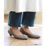 トープ(本革風スムース) | パンプス ALETTA アーモンドトゥ | La luna