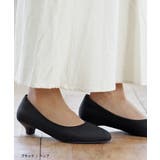 ブラック(ヘンプ) | パンプス ALETTA アーモンドトゥ | La luna