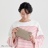 グレーベージュ | 本革 シュリンクレザー お財布ショルダー | La luna