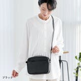 ブラック | 本革 シュリンクレザー ショルダーバッグ | La luna