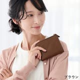 ブラウン | 財布 レディース L字ファスナー | La luna