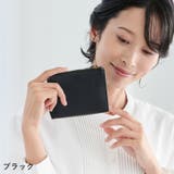 ブラック | 財布 レディース L字ファスナー | La luna