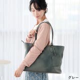 グレー | トートバッグ レディース 本革 | La luna
