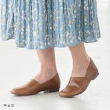 チョコ | スリッポン レディース レザー | La luna