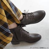 ダークブラウン(本革風スムース) | ブーツ レディース 秋冬 | La luna