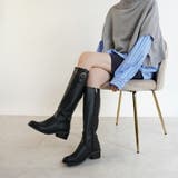 ロングブーツ 足が細く見える レディース | La luna  | 詳細画像12 