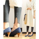 ネイビー(ヘンプ) | ALETTA パンプス アーモンドトゥ | La luna