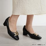 ブラック(本革風スムース) | パンプス ALETTA 防水 | La luna
