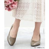 モカ(本革風スムース) | ALETTA パンプス アーモンドトゥ | La luna