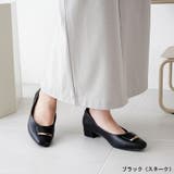 パンプス スクエアトゥ 3cmヒール | La luna  | 詳細画像9 