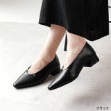 ブラック | パンプス 柔らかい バブーシュ | La luna
