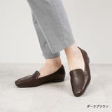 ダークブラウン | 痛くない 歩きやすい ローファー | La luna