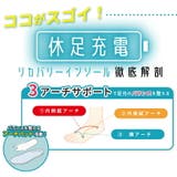 【理学療法士監修】 インソール レディース | La luna | 詳細画像6