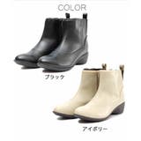 バックゴアショートレインブーツ 4cm ヒール | La luna | 詳細画像2