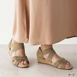 オーク | サンダル レディース ゴムストラップ | La luna