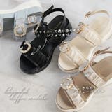 サンダル レディース ビジュー | La luna | 詳細画像3