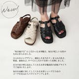 本革 サンダル 編みこみ | La luna | 詳細画像3