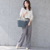 ポプリ スエード風型押しバッグ | Largu | 詳細画像4 