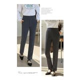 ズボン パンツ ロング 裏起毛 暖かい ポケット ウエストゴム 伸びる | LATTE | 詳細画像6 